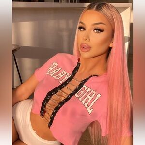 Fashion Nova: Baby Girl Chain Top
